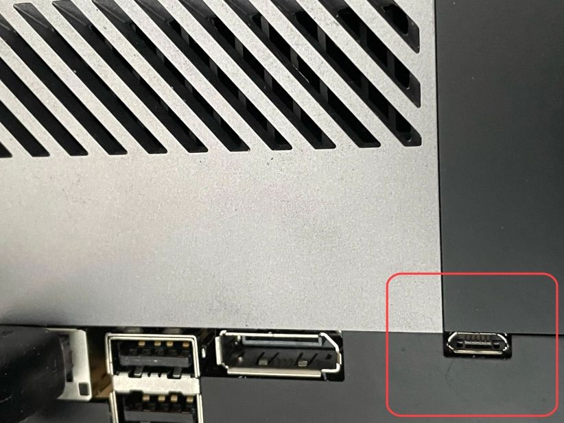 AGX Orin microUSB debug port